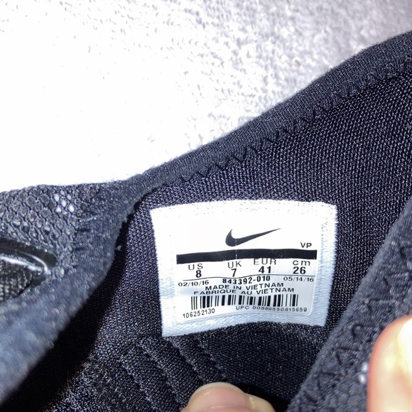 Nike zoom Kd9 Oreo black white Euc size 8 - Picture 7 of 7